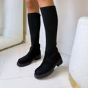 SOCK LAARS 027 - BLACK