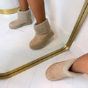 FLUFFY UGIE BOOT 8-510 - BEIGE