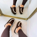 MAYLA PANTOFFEL LT33-91 - BROWN