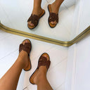 LILLY SLIPPER X5-526 - BRAUN