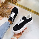 GLAMOUR SNEAKER LX-352 - BLACK