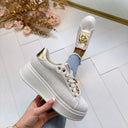 ROSA EMBLEEM SNEAKER 9213 - BEIGE