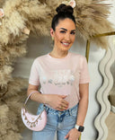 GUESS SOLANGE TEE V6GI11K2978 - G67B LIGHT PINK