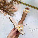 FRANY PANTOFFEL 1525 - BEIGE