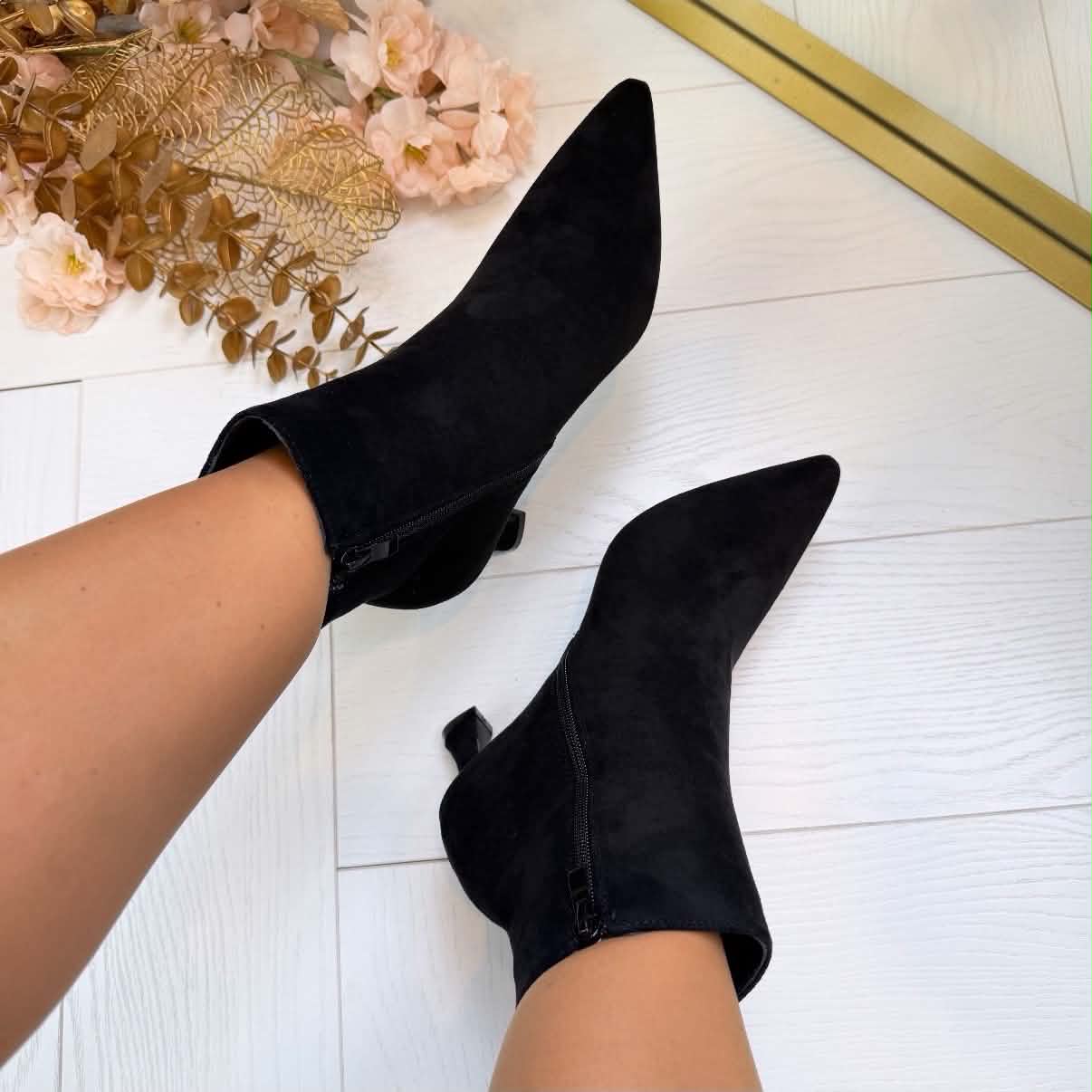 OLIVIA HAKLAARSJE DES658 - BLACK/SUE – Stylewoerden