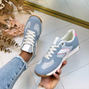 WAVE SNEAKER 8-288 - BLAU