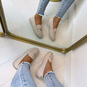 LIVA SCHLUPFSCHUH DES8015 - BEIGE/SUE