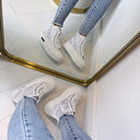 HIGH SNEAKER LS6002 - SILVER