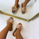 DEMI FROEZEL SLIPPER 4550-20 - KHAKI