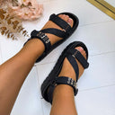 GUESS 4G LOGO SANDAAL FLJFTTFAL03 - BLACK