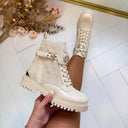 GUESS 4G LOGO BOOT FLTO2LFAL10 - BEIGE