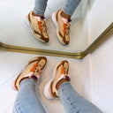GUESS SPORTY SNEAKER FLTBRZLEP12 - COGNA