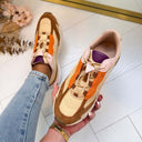 GUESS SPORTY SNEAKER FLTBRZLEP12 - COGNA
