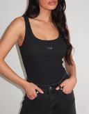 UNIQUE THE LABEL GILL TANKTOP - DEEP BLACK