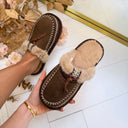 PANTOFFEL X29-PL - BROWN