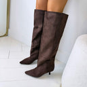 NORA SUEDINE LAARS DES8102 - BROWN/SUE