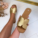 RIHANNA SLIPPER GH6-013 - GOLD