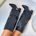 SOFIA LEATHER LOOK LAARS DES8072