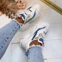 STEVE MADDEN POSSESSION-E SNEAKER 5205 - PASTEL MUL METALLIC