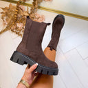 BESTSELLER BOOT DES832-1 - BROWN/SUE