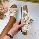 GLAM GESP SLIPPER LS-378 - BEIGE