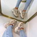 DEMI SNEAKER 8-521 - LEOPARD