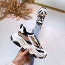 STEVE MADDEN POSSESSION-E SNEAKER 0033 - BLK/TAN