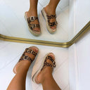 *SALE* WAVE SLIPPER 3883 - LEOPARD