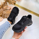 GUESS LOGO SNEAKER FLTMZ2FAB12 - BLACK