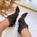*ACTIE* FRINGE LAARS 2533A - BROWN