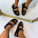 GUESS LOGO SANDAAL FLPLOESU03