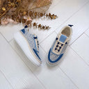 **LAATSTE MAAT 37** BESTSELLER COLOUR SNEAKER S586 - BLUE