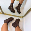 SPARKLE BOOT HB-317 - BROWN