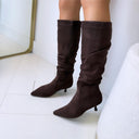 BESTSELLER SUEDINE LAARS DES8073 - BROWN/SUE