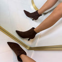 ERICA HEEL 00-017 - BROWN