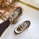 BUFFALO CLD CHAI SNEAKER 18363 - BEIGE ANIMAL MIX