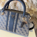 GUESS NOELLE II LUXURY SATCHEL BAG BS967207 - MIDNIGHT LOGO