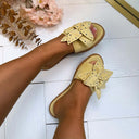 FLOWER SLIPPER 9829 - YELLOW