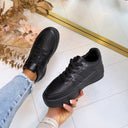 BASIC SNEAKER R-517 - BLACK/BLACK