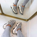 STEVE MADDEN SNEAKER POSSESSION 0033 - GREY/SIL