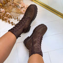 SPARKLE BOOT HB-317 - BROWN