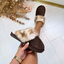 MELLOW PANTOFFEL X27-PL - BROWN