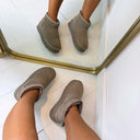 NEW LEATHER UGIE BOOT ZP20 - KHAKI