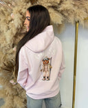 GUESS FABRIZIA HOODIE SWEATER V6BQ17K6354 - A60W PINK
