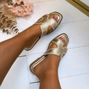 CHANNA SLIPPER GQ8-069 - GOLD