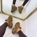 STEVE MADDEN POSSESSION-E SNEAKER 0033 - KOE KHAKI OLV SUEDE
