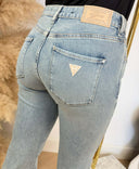 GUESS SEXY STRAIGHT LEG JEANS W6GA15D0722 SNRT BLUE