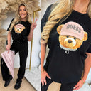 GUESS TEDDY BEAR SS T-SHIRT V5BI09I3Z14