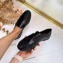 LEATHER LOOK INSTAPPER 68-428 - BLACK