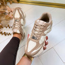 STEVE MADDEN SNEAKER SPEEDER 2447 - BONE/TAUPE